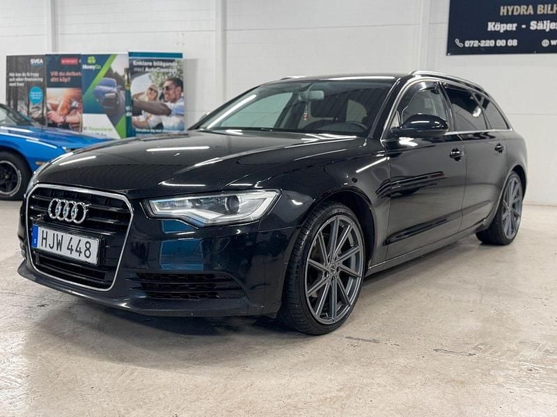 Svart Begagnad 2014 Audi A6 Proline Kombi | 85 000 kr (Bra pris) - Bild 1/4
