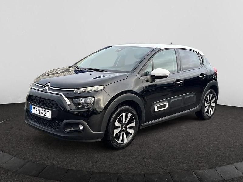Svart Begagnad 2023 Citroën C3 Halvkombi | 164 900 kr (Lite dyr) - Bild 1/3