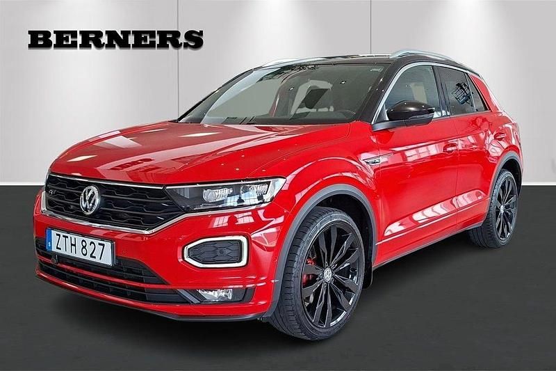 Röd Begagnad 2020 VW T-Roc GT SUV | 294 900 kr (Dyr) - Bild 1/4
