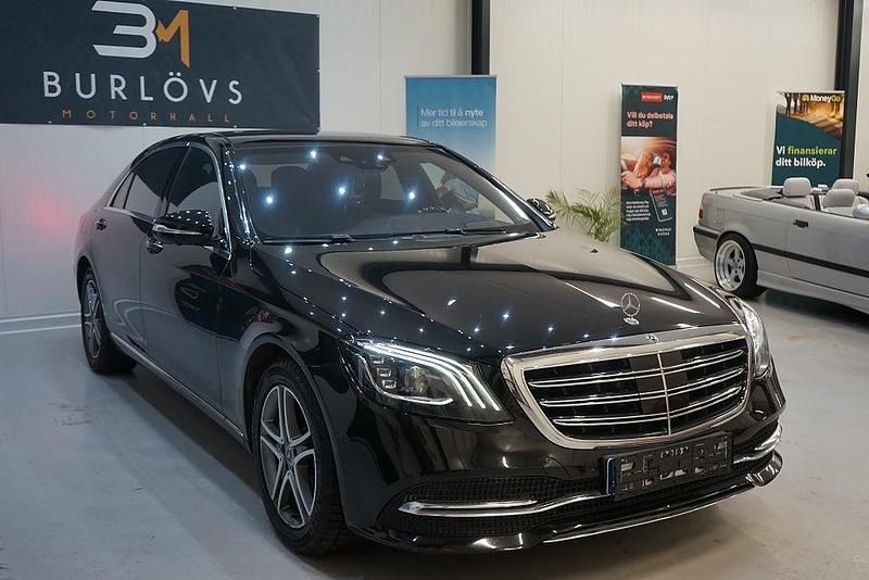 Begagnad Mercedes S450 367 HK (269 kW) 2019 Svart Sedan
