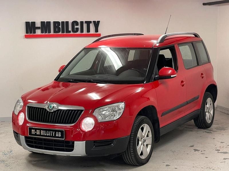 Röd Begagnad 2010 Skoda Yeti Ambition SUV | 59 900 kr (Dyr) - Bild 1/4