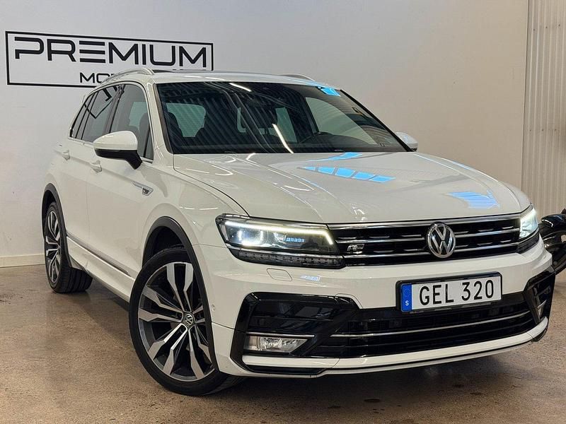 Vit Begagnad 2017 VW Tiguan GT SUV | 244 900 kr (Dyr) - Bild 1/4