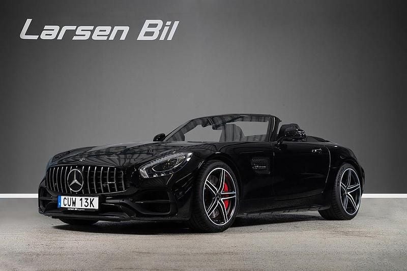 Svart Begagnad 2018 Mercedes AMG GT AMG Cab | 1 250 000 kr - Bild 1/4