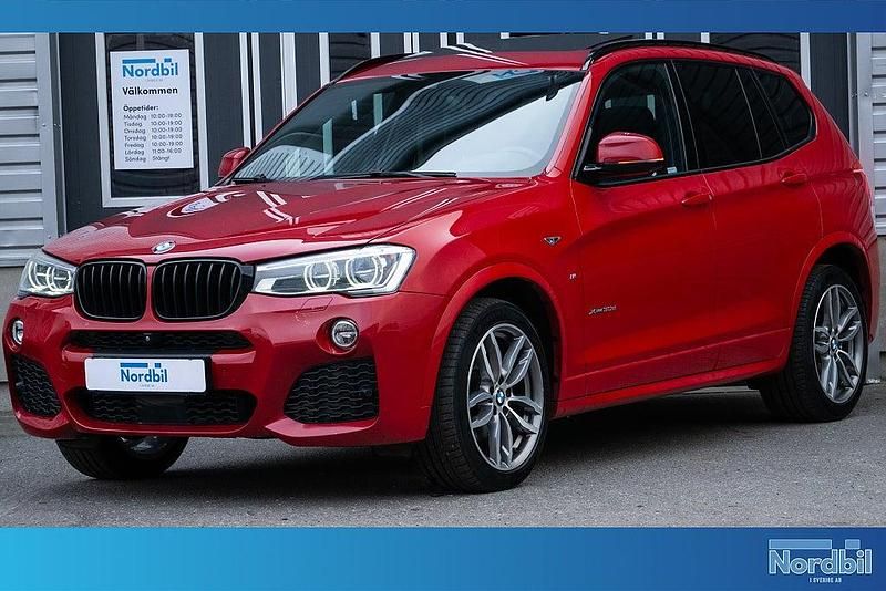 Röd Begagnad 2016 BMW X3 M Sport SUV | 259 800 kr (Dyr) - Bild 1/4