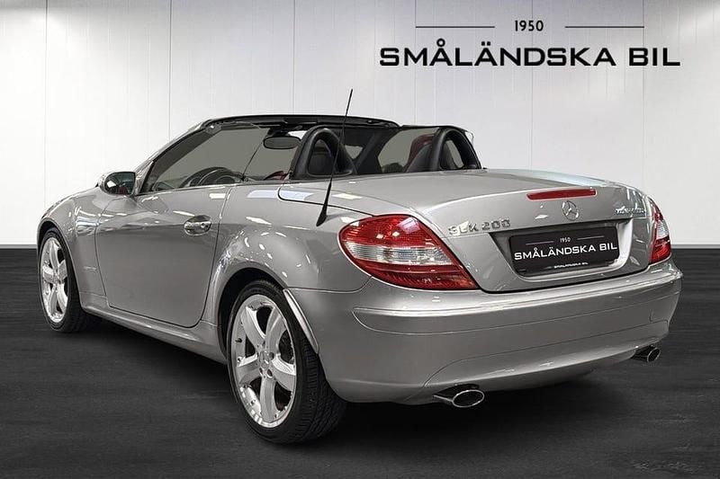 Begagnad Mercedes SLK200 163 HK (119 kW) 2006 Silver Cab