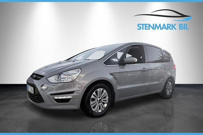 Grå Begagnad 2013 Ford S-MAX Business Edition Minibuss | 69 000 kr (Marknadspris) - Bild 1/4