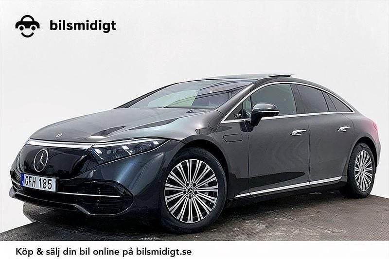Begagnad Mercedes EQS450+ Avantgarde 264 kW (360 HK) 2022 Grå Halvkombi