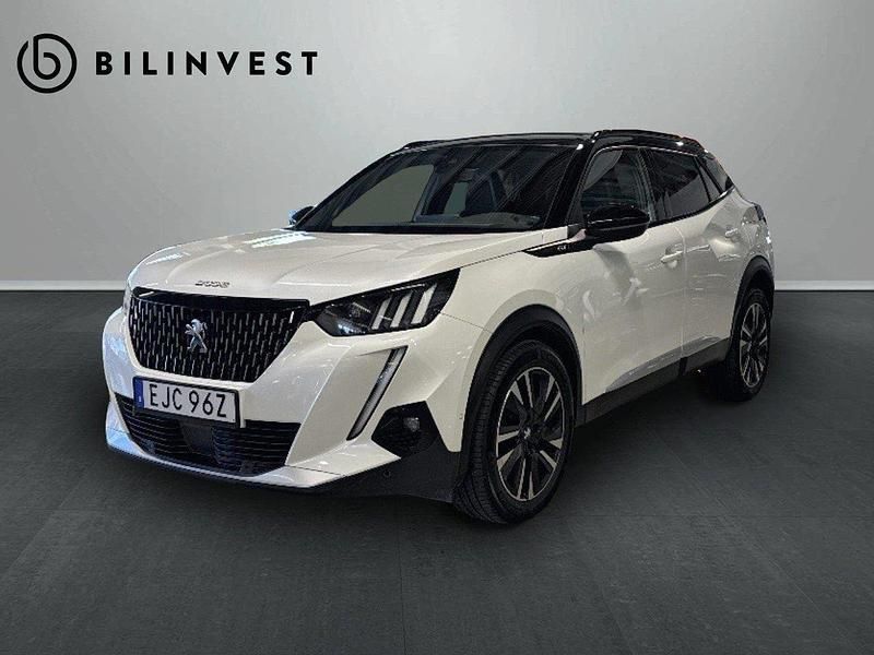 Vit Begagnad 2021 Peugeot 2008 GT SUV | 229 900 kr (Marknadspris) - Bild 1/4