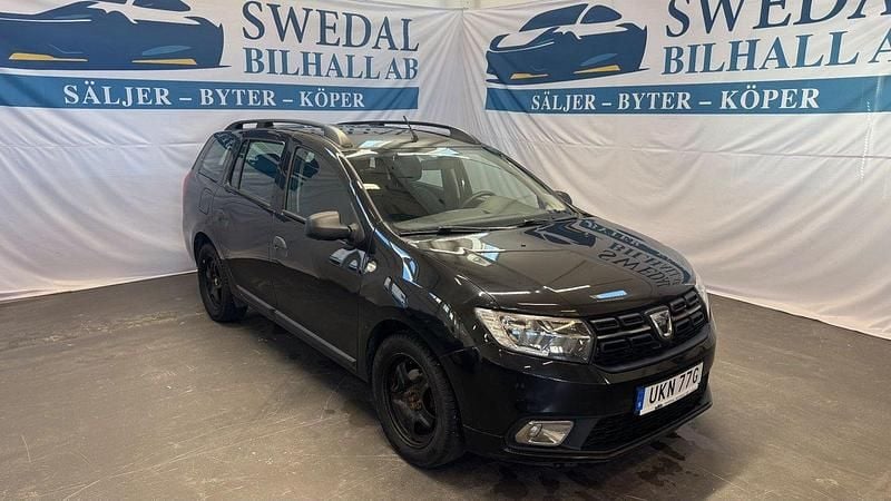 Svart Begagnad 2019 Dacia Logan MCV Kombi | 99 800 kr (Marknadspris) - Bild 1/4