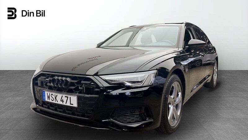 Svart Begagnad 2024 Audi A6 Sport Kombi | 569 000 kr - Bild 1/4