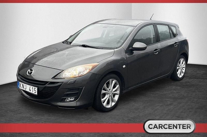Grå Begagnad 2009 Mazda 3 Inclusive Halvkombi | 54 500 kr (Dyr) - Bild 1/4