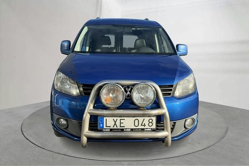 Begagnad VW Caddy 140 HK (102 kW) 2012 Blå Minibuss