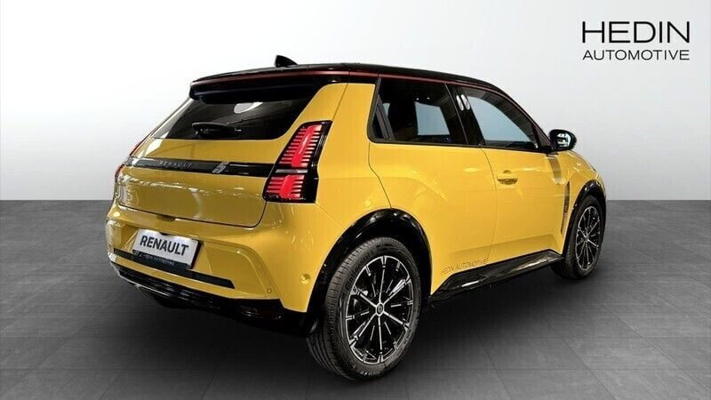 Ny Renault R5 Iconic 110 kW (150 HK) 2025 Vit Halvkombi