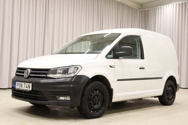 Vit Begagnad 2020 VW Caddy Minibuss | 159 900 kr (Superpris) - Bild 1/4