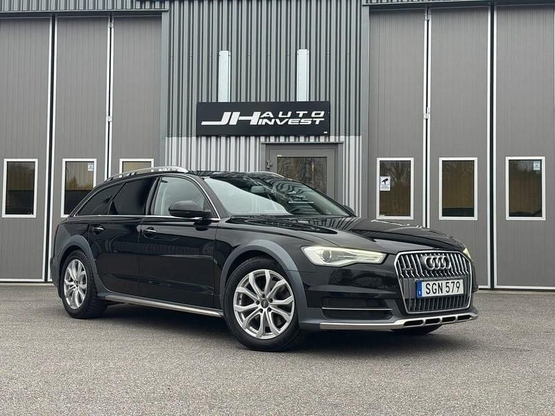 Svart Begagnad 2015 Audi A6 Allroad Kombi | 169 900 kr (Marknadspris) - Bild 1/4