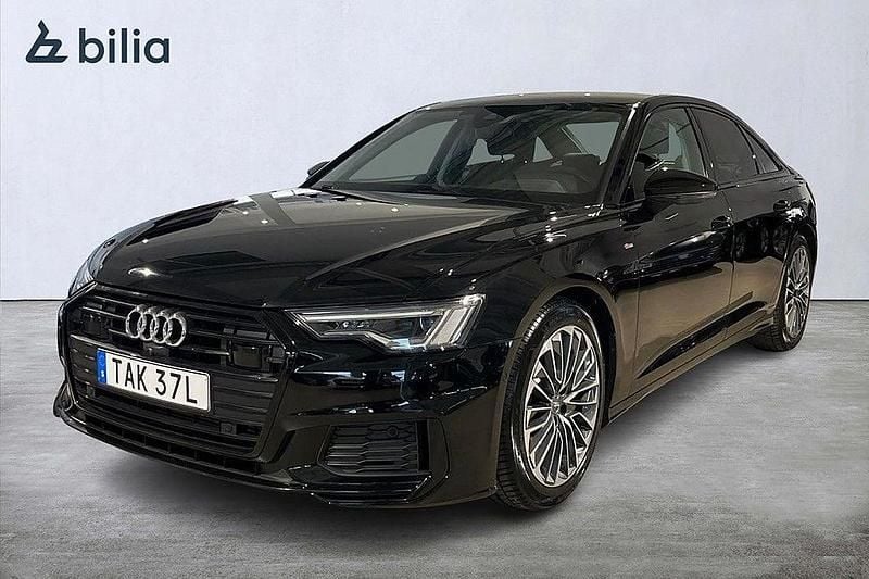 Svart Begagnad 2020 Audi A6 S-Line Sedan | 409 000 kr (Marknadspris) - Bild 1/4