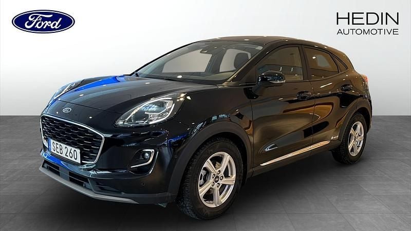 Svart Begagnad 2022 Ford Puma SUV | 199 000 kr (Bra pris) - Bild 1/4