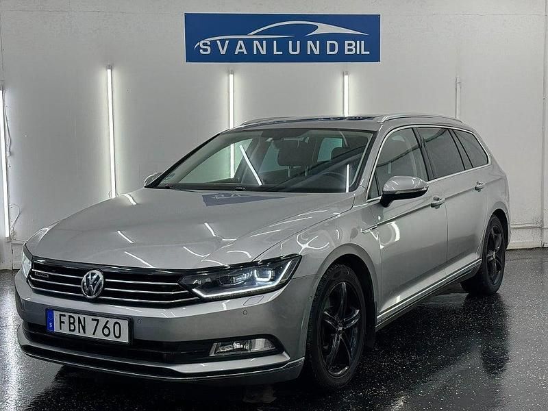 Silver Begagnad 2015 VW Passat GT Kombi | 139 800 kr (Marknadspris) - Bild 1/4