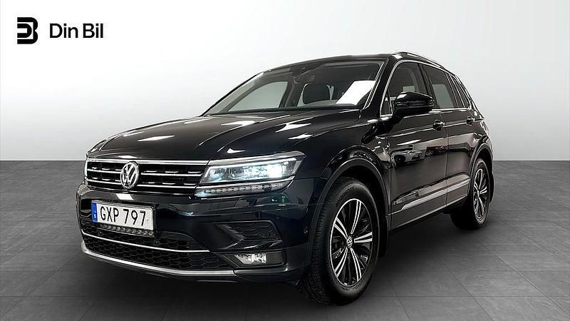 Svart Begagnad 2018 VW Tiguan SUV | 214 900 kr (Superpris) - Bild 1/4