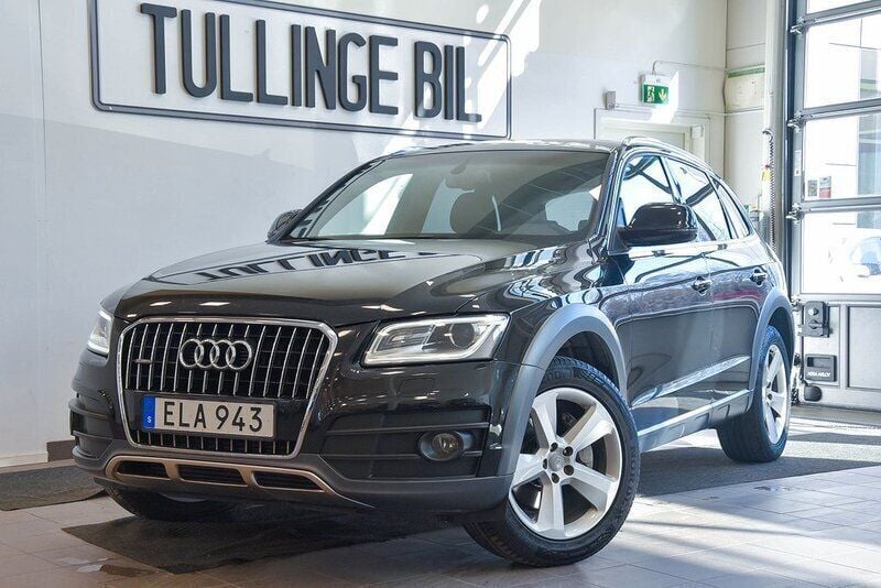 Svart Begagnad 2014 Audi Q5 SUV | 199 900 kr (Marknadspris) - Bild 1/4