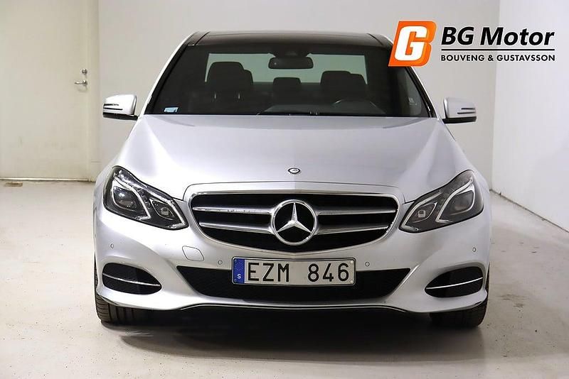 Begagnad Mercedes E350 Avantgarde 252 HK (185 kW) 2013 Silver Sedan