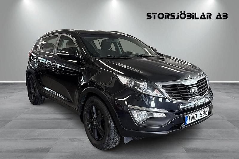 Svart Begagnad 2013 Kia Sportage EX SUV | 109 000 kr (Marknadspris) - Bild 1/4