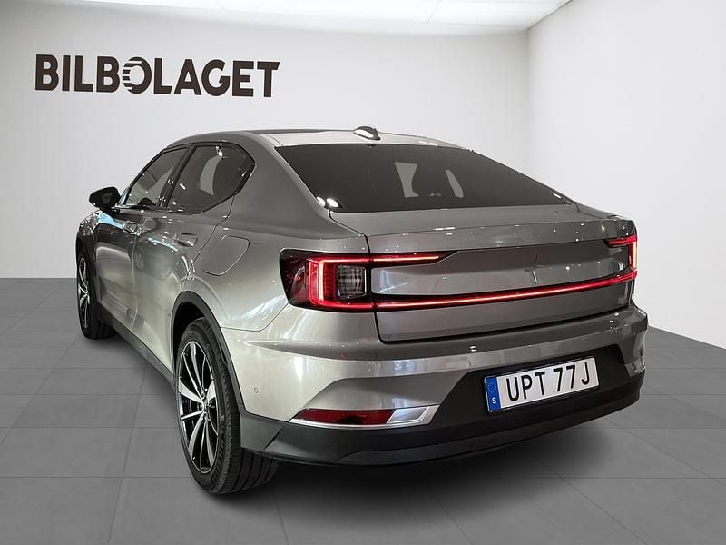 Begagnad Polestar 2 Long Range Dual motor 219 kW (299 HK) 2021 Grå Halvkombi