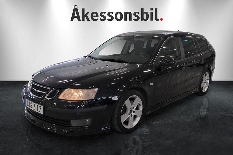 Svart Begagnad 2006 Saab 9-3 Aero Kombi | 59 000 kr (Dyr) - Bild 1/4