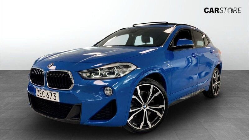 Blå Begagnad 2018 BMW X2 M Sport SUV | 259 900 kr (Bra pris) - Bild 1/4