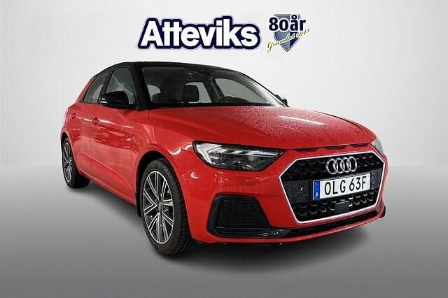 Misanoröd pärleffekt Begagnad 2019 Audi A1 Sportback Proline Halvkombi | 204 900 kr (Marknadspris) - Bild 1/4