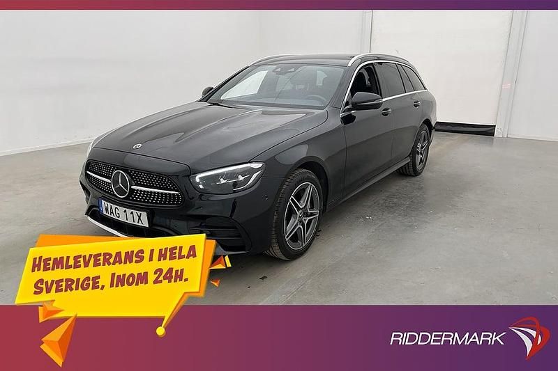 Begagnad Mercedes E300 AMG 194 HK (142 kW) 2022 Svart Kombi