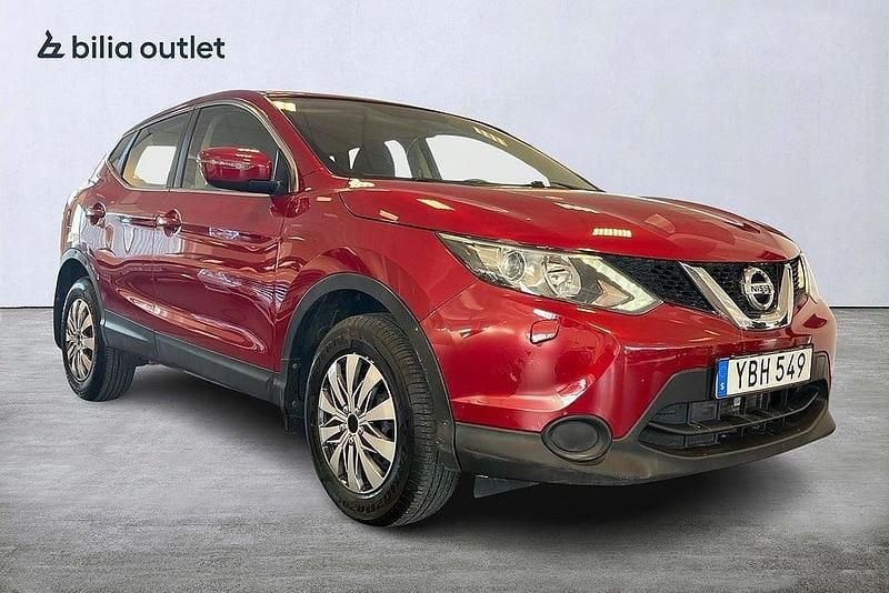 Begagnad Nissan Qashqai 116 HK (85 kW) 2015 Röd SUV