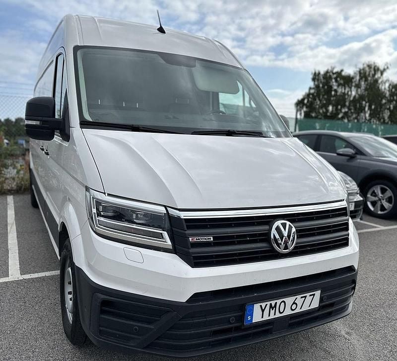 Vit (candyvit) Begagnad 2018 VW Crafter Van | 339 000 kr (Superpris) - Bild 1/1