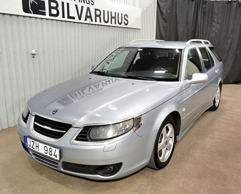 Begagnad Saab 9-5 Griffin 185 HK (136 kW) 2009 Grå Kombi