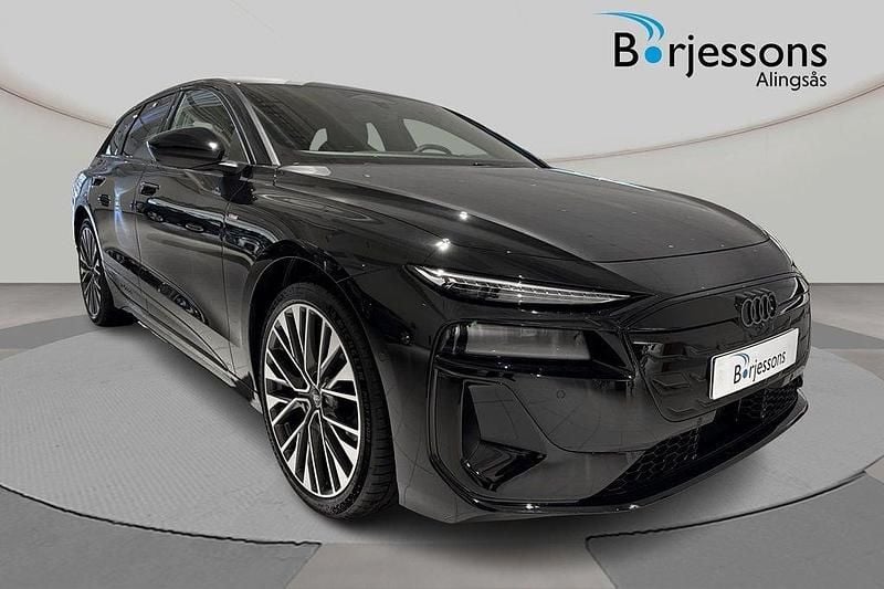 Svart Ny 2025 Audi A6 e-tron S-Line Kombi | 772 300 kr (Marknadspris) - Bild 1/4