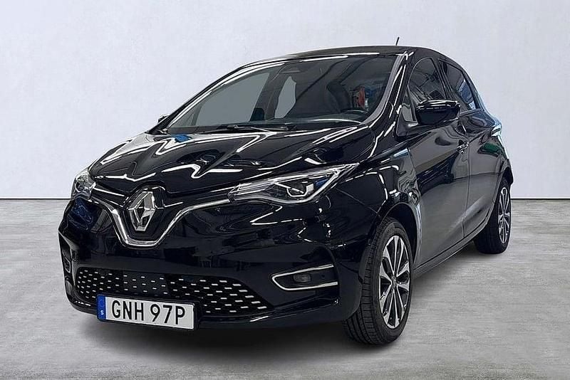 Svart Begagnad 2021 Renault Zoe Intens Halvkombi | 189 900 kr (Dyr) - Bild 1/4