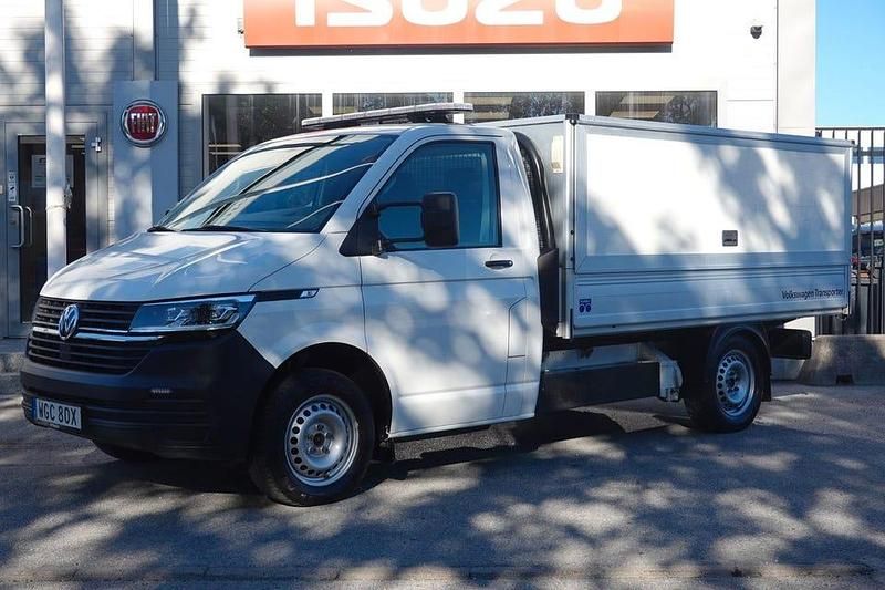 Vit Begagnad 2022 VW T6.1 Van | 324 875 kr (Dyr) - Bild 1/4