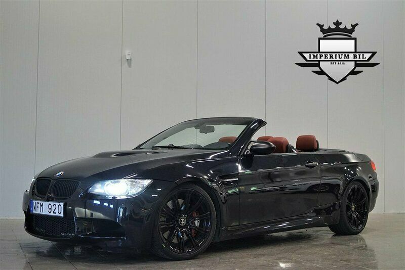 Begagnad BMW M3 Cabriolet 421 HK (309 kW) 2008 Svart Cab