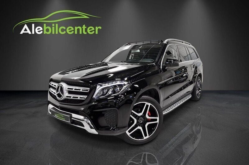 Svart Begagnad 2019 Mercedes GLS350 SUV | 529 900 kr (Marknadspris) - Bild 1/4