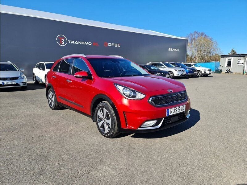 Röd Begagnad 2019 Kia Niro Advance SUV | 199 900 kr (Bra pris) - Bild 1/4