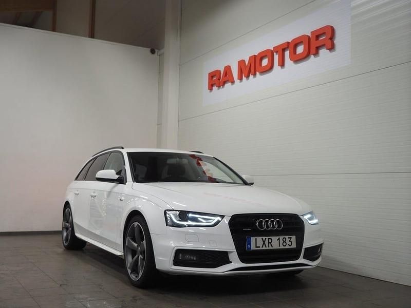 Vit Begagnad 2015 Audi A4 S-Line Kombi | 124 900 kr (Marknadspris) - Bild 1/3