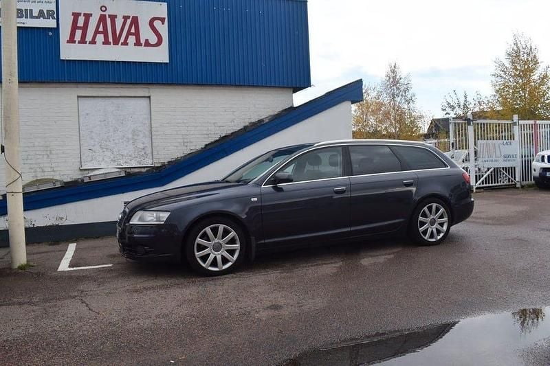 Mörkgrå (grå) Begagnad 2008 Audi A6 Proline Kombi | 39 500 kr (Bra pris) - Bild 1/4