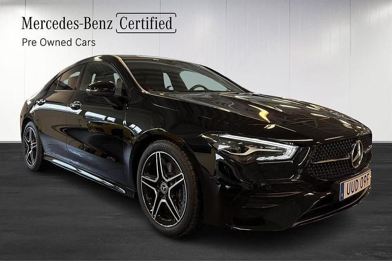 Begagnad Mercedes CLA200 AMG 165 HK (121 kW) 2024 Svart Sportkupé