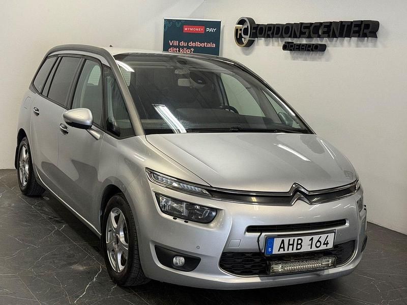 Silver Begagnad 2013 Citroën Grand C4 Picasso Minibuss | 79 900 kr - Bild 1/4