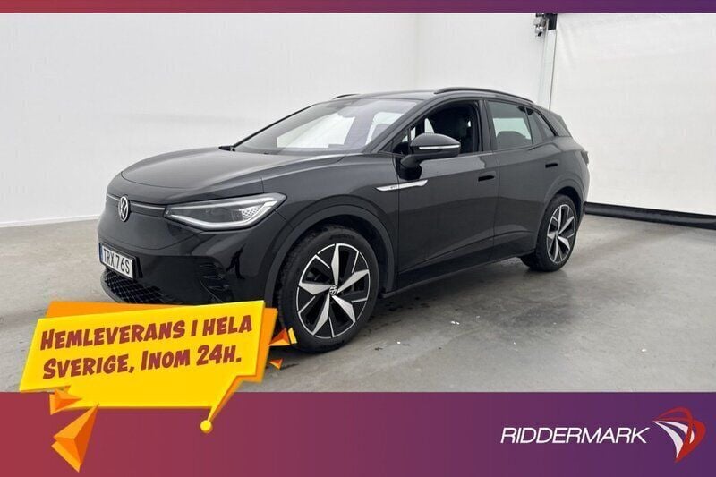 Svart Begagnad 2022 VW ID.4 GTX SUV | 298 900 kr (Superpris) - Bild 1/3
