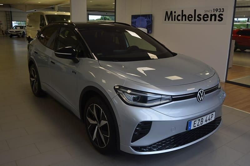 Silver Begagnad 2023 VW ID.4 GTX SUV | 429 900 kr (Marknadspris) - Bild 1/4