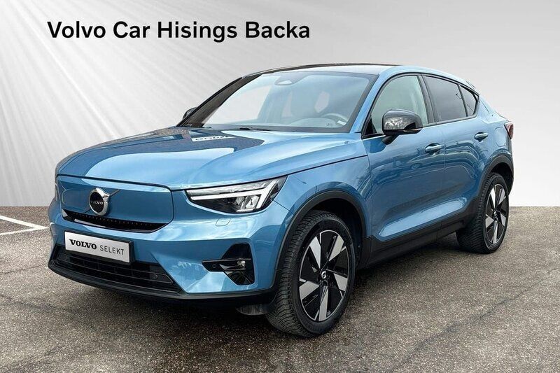 Blå Begagnad 2023 Volvo EC40 Single Motor SUV | 419 900 kr (Marknadspris) - Bild 1/2