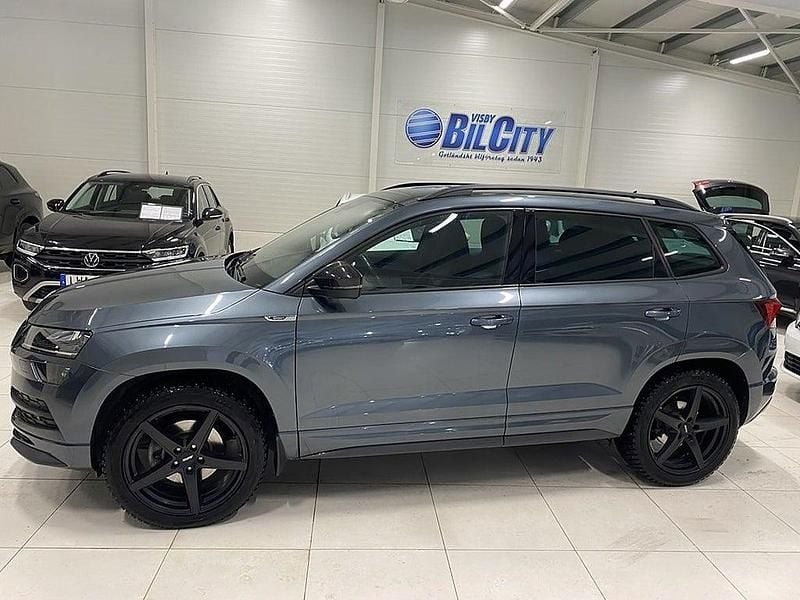 Begagnad Skoda Karoq Ambition 190 HK (139 kW) 2019 Mörkgrå SUV