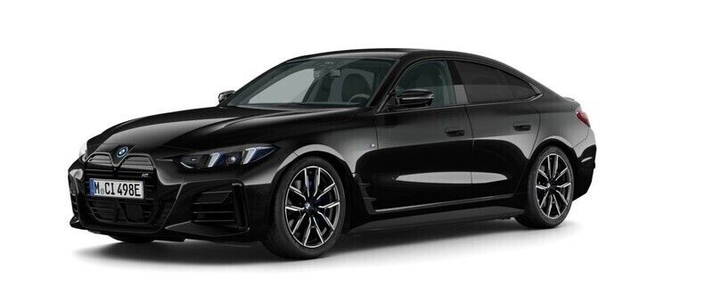 Svart (black sapphire metallic) Ny 2025 BMW i4 Comfort Edition Sedan | 716 400 kr (Superpris) - Bild 1/4
