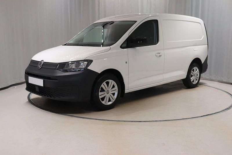 Vit Ny 2025 VW Caddy Maxi Minibuss | 479 900 kr (Lite dyr) - Bild 1/4